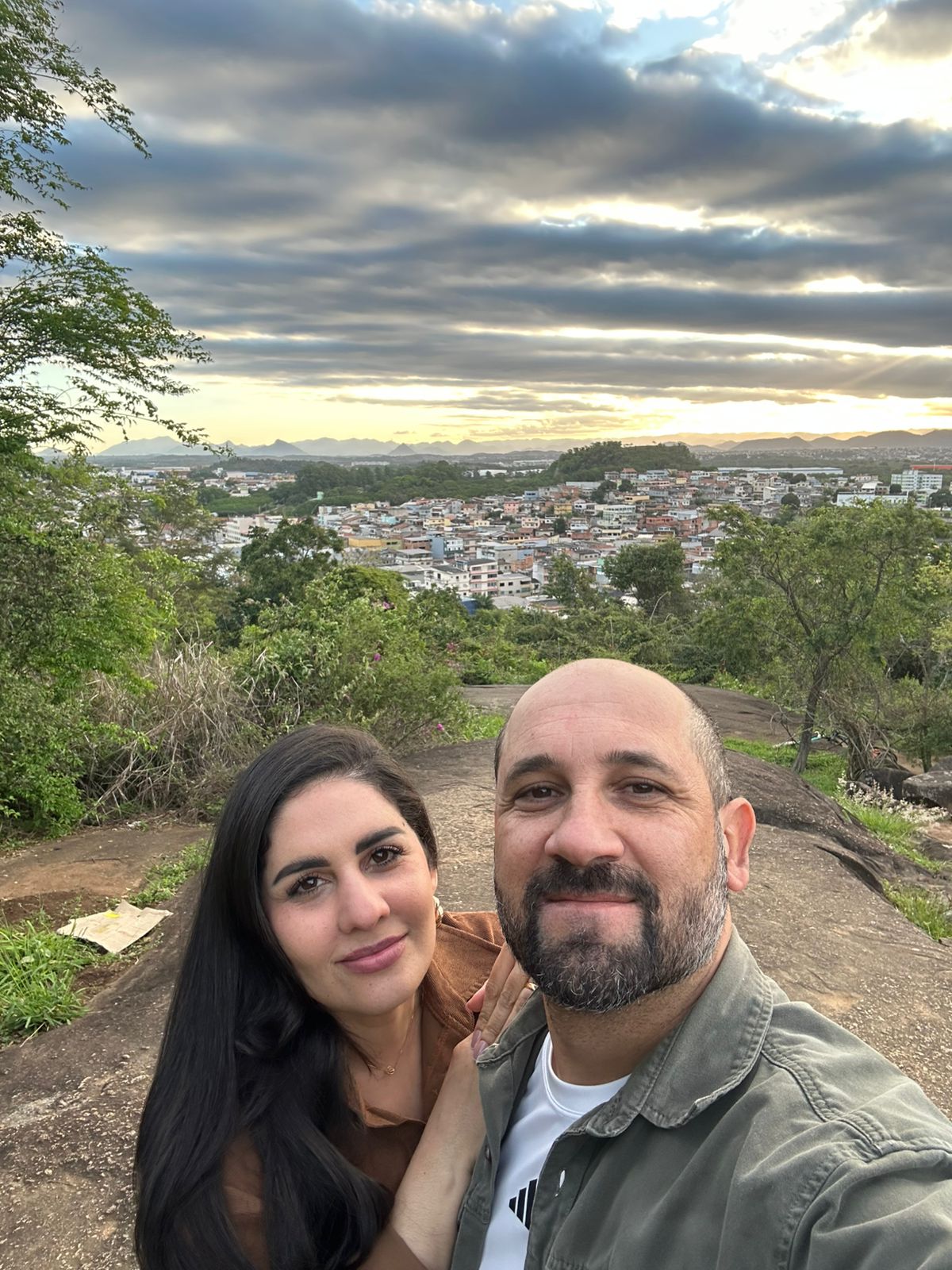Henrique Gasparini e Esposa